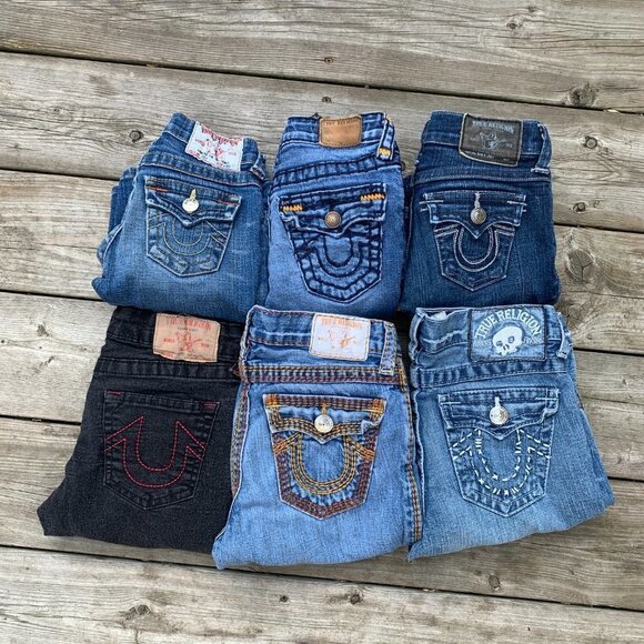 LOT OF 6 Vintage True Religion Jeans - Picture 13 of 13
